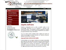 Tablet Screenshot of glyphic-software.com